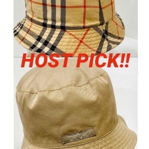 Two Hats In One! Vintage Reversible BB Bucket Hat!